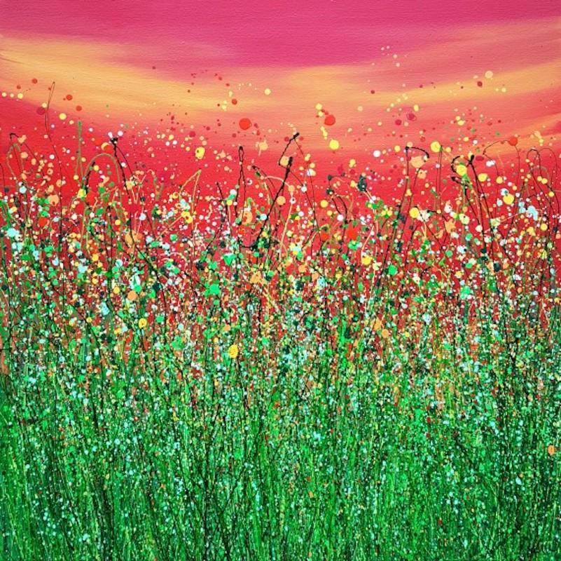 Lucy Moore Landscape Painting - ca, Original colourful painting, landscape work