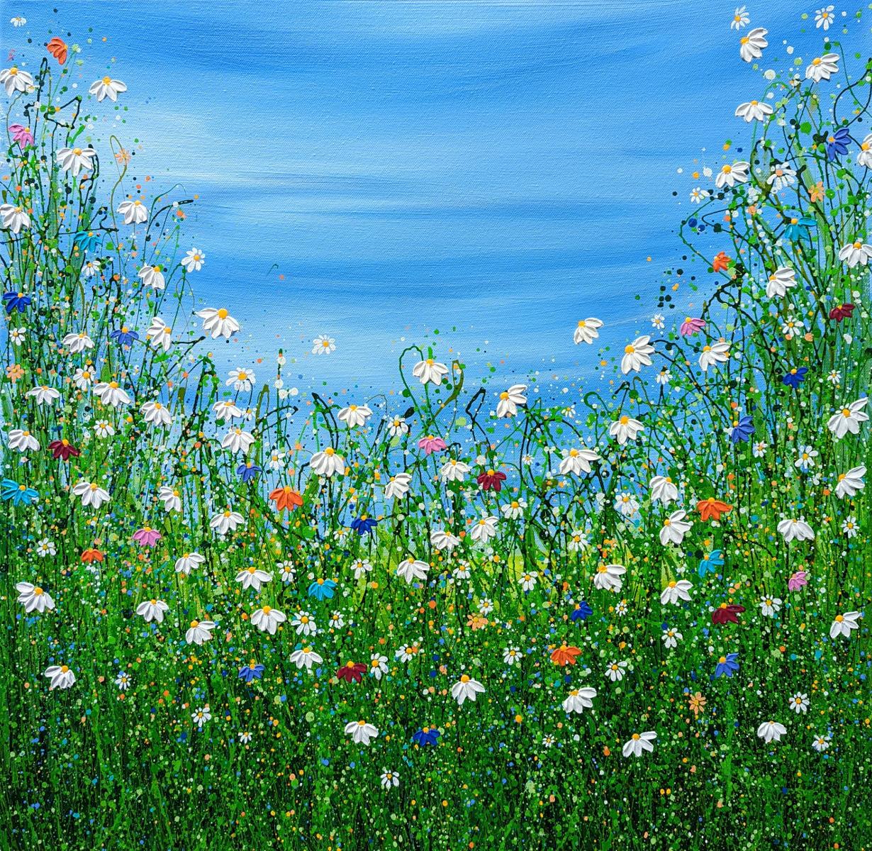 Landscape Painting di Lucy Moore - Giardino Segreto #4
