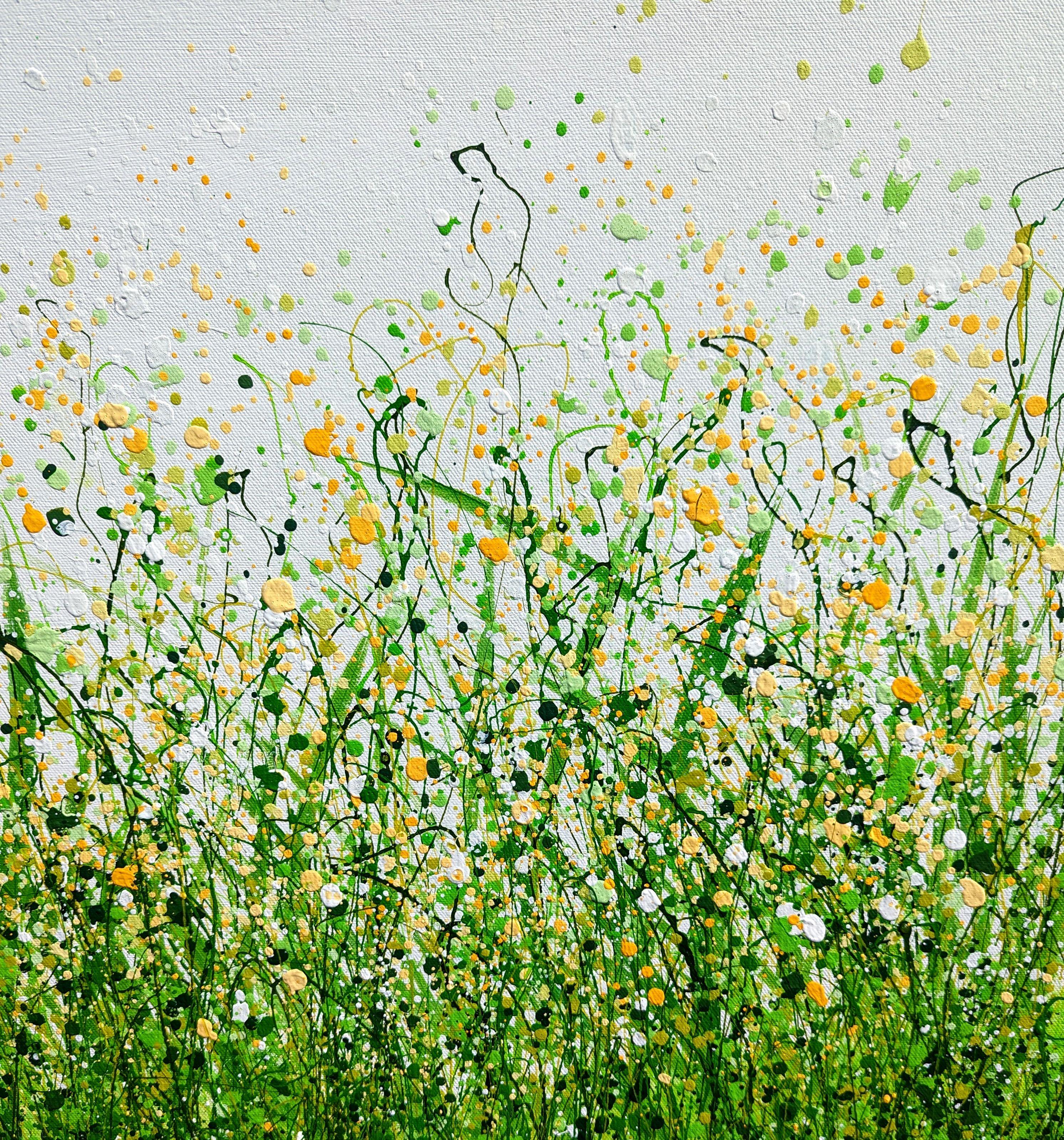 Prato sereno #3, Pittura, Acrilico su tela - Painting di Lucy Moore