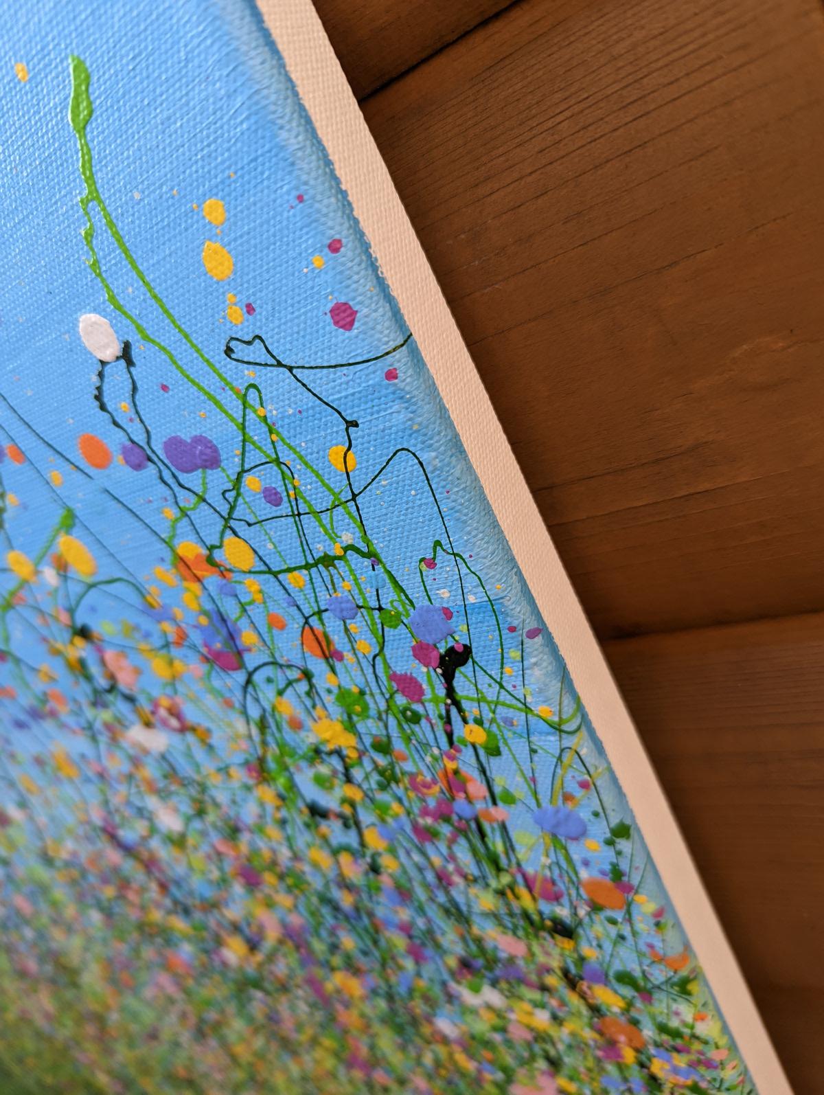 Primavera all'orizzonte #2 - Painting di Lucy Moore