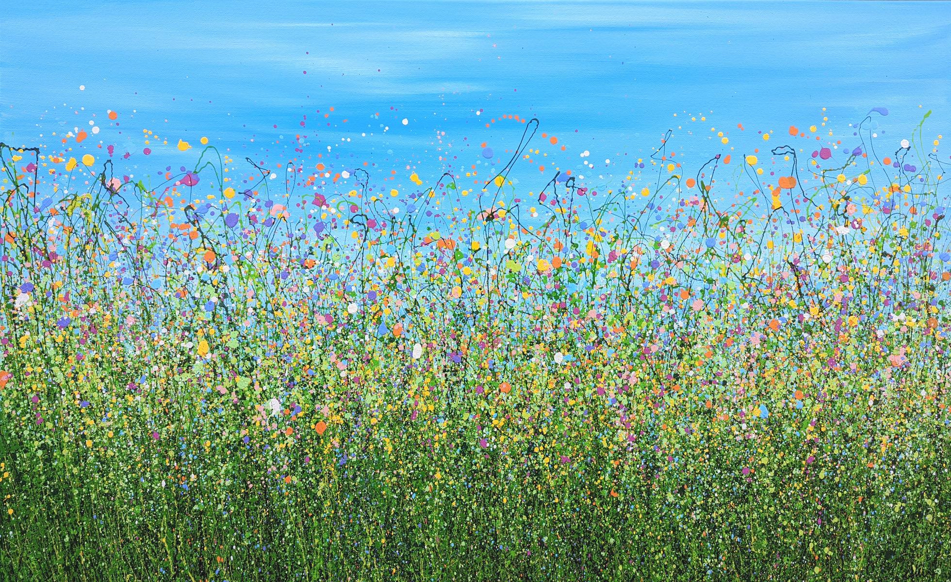 Landscape Painting di Lucy Moore - Primavera all'orizzonte #2