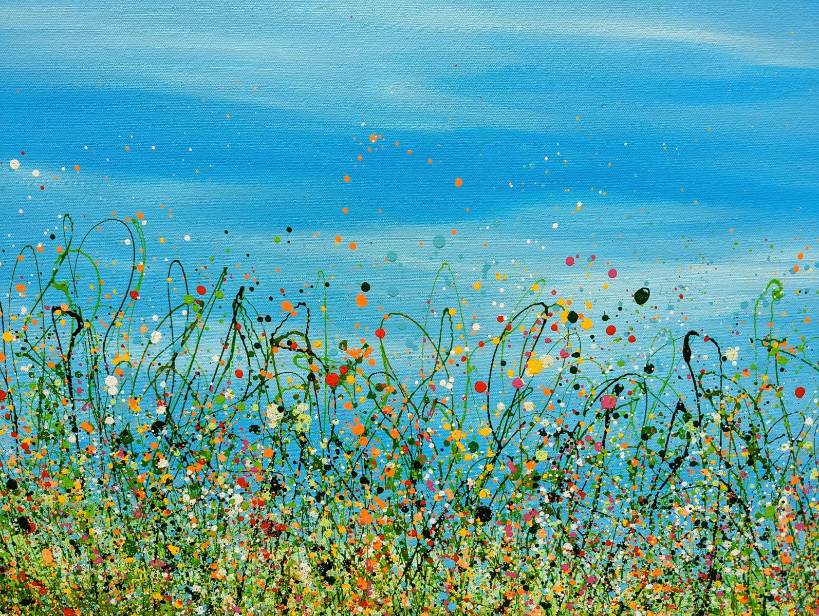 Step in die Vertrautheit (Abstrakt), Painting, von Lucy Moore