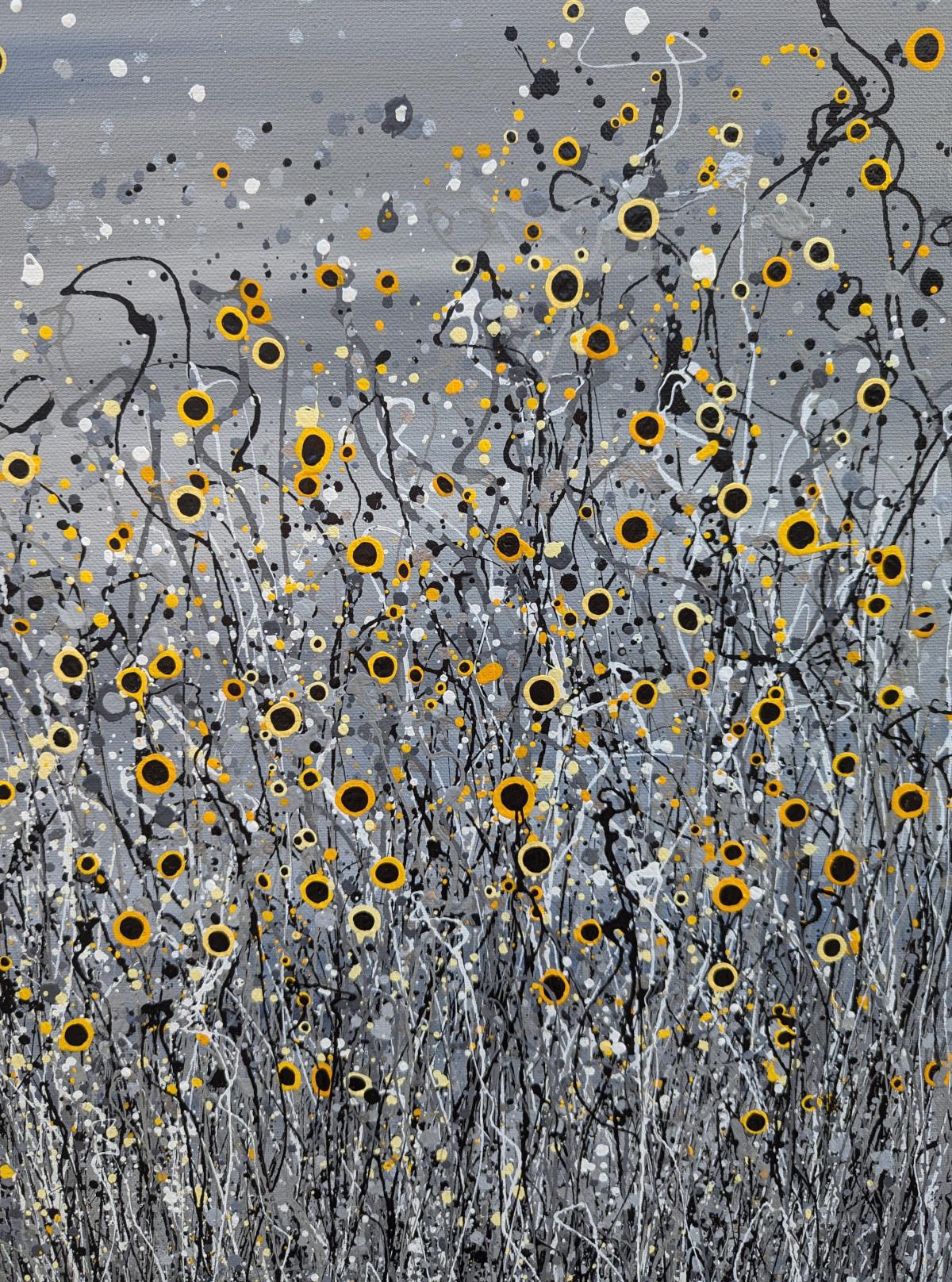The Sun Will Come Out..., peinture originale, paysage, contemporaine - Contemporain Painting par Lucy Moore