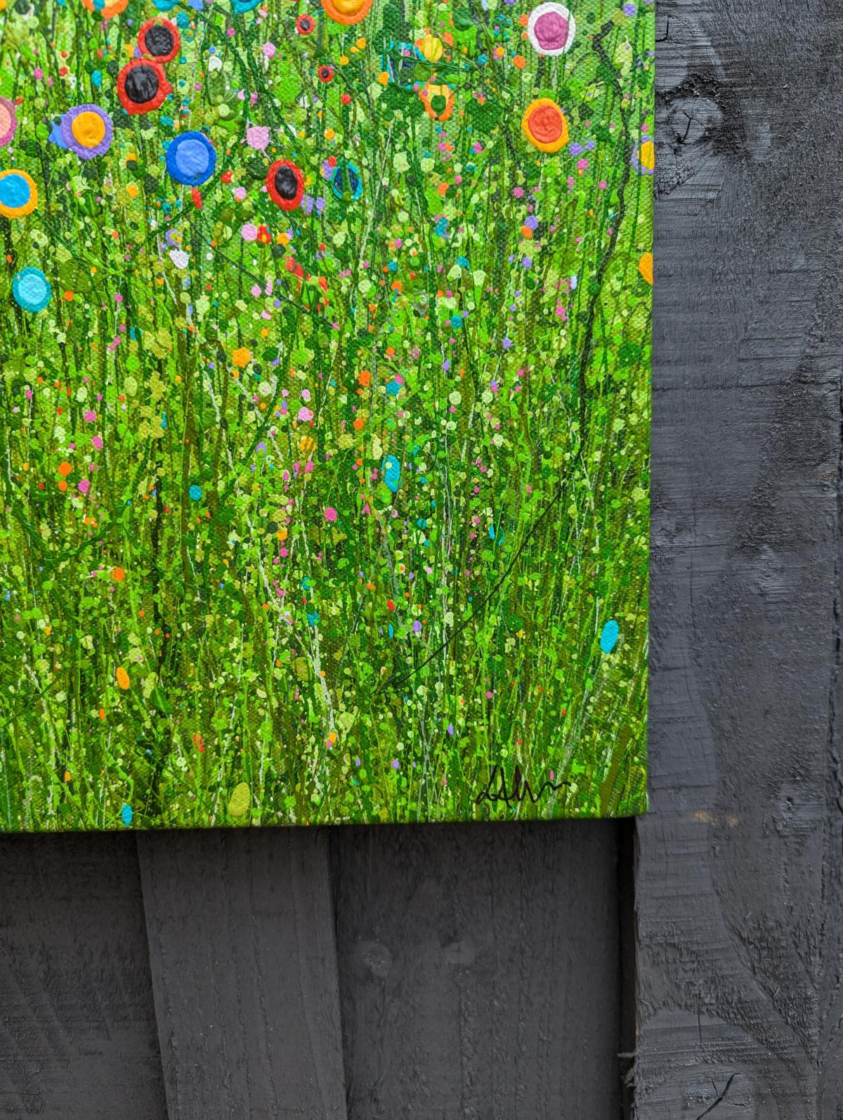Thriving Amongst The Chaos, Originalgemälde, Landschaft, zeitgenössisch im Angebot 4