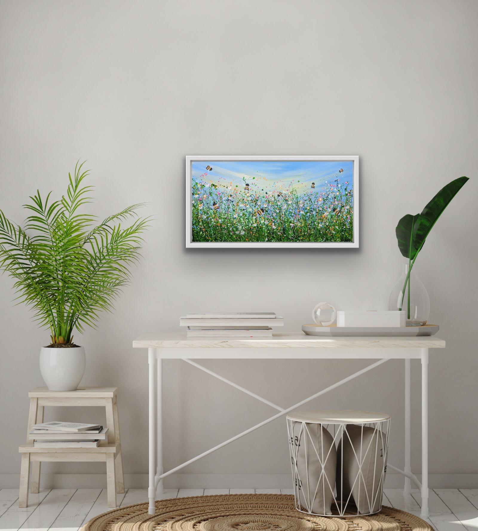 To Bee Wild and Free #5, quadro astratto sulla natura, opera d'arte contemporanea originale 3