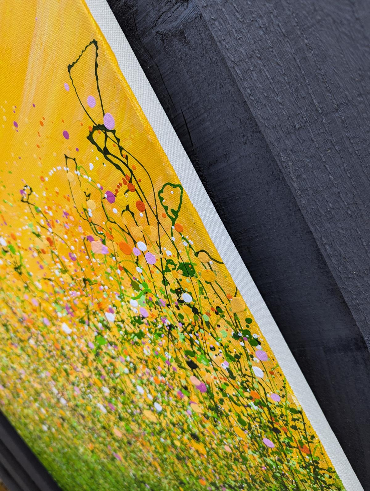 Tropical Crush Meadow #9, original painting, landscape, contemporary For Sale 2