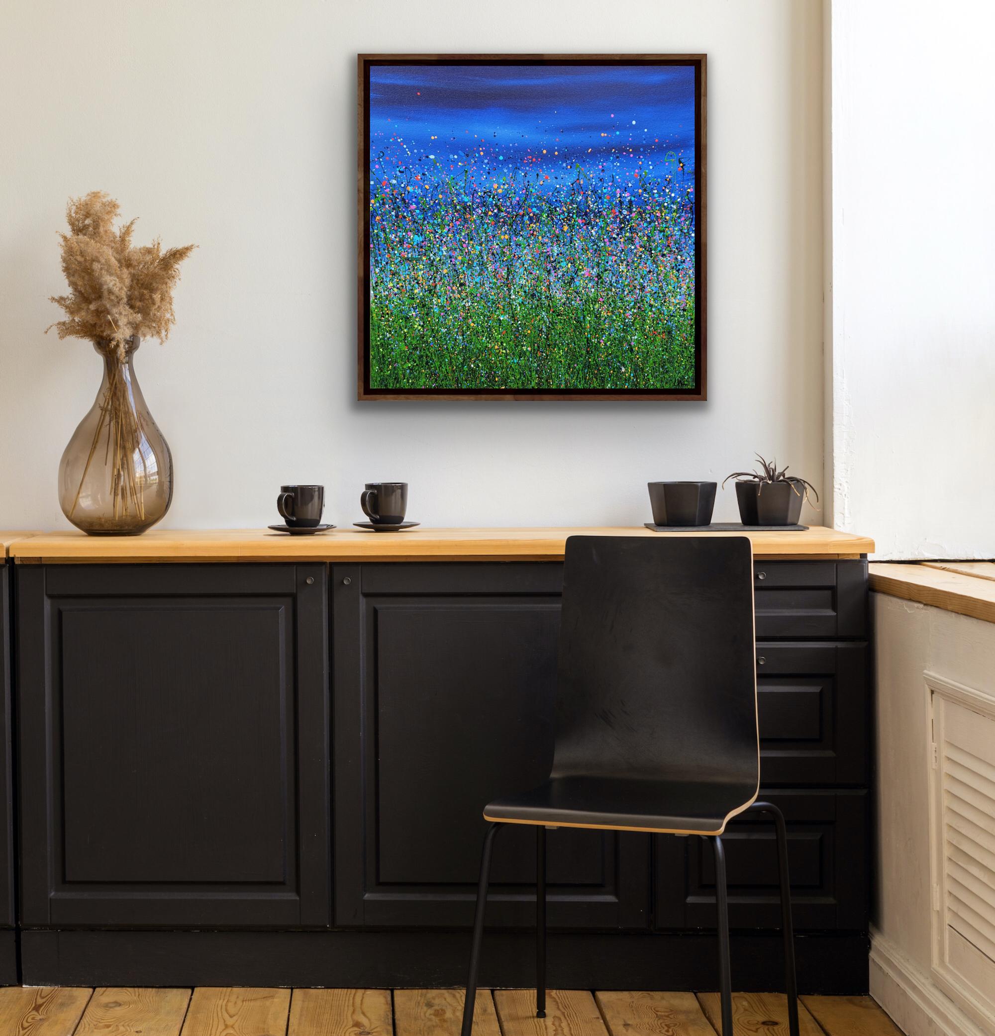 Twilight Flourish #10,  Lucy Moore,  Pittura astratta, Pittura di paesaggio in vendita 9