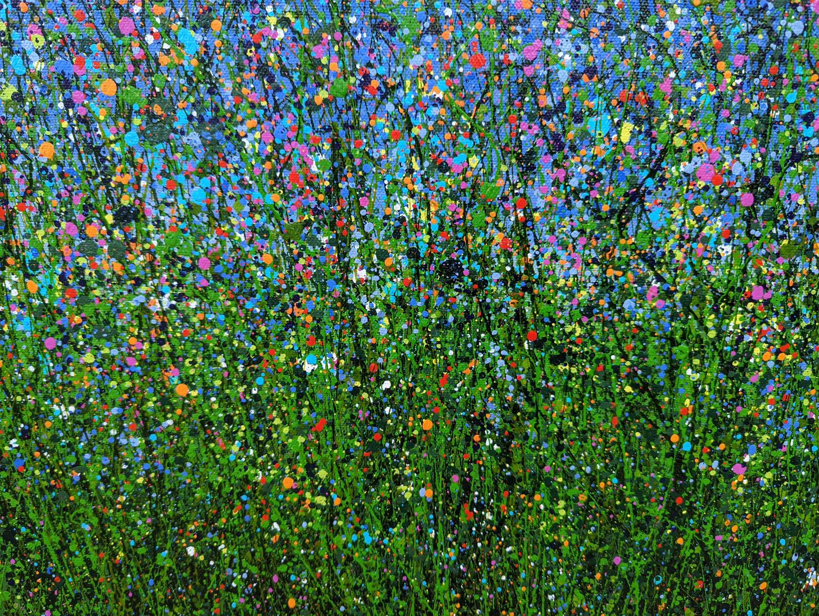 Twilight Flourish #10,  Lucy Moore,  Abstraktes Gemälde, Landschaftsgemälde im Angebot 6