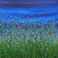 Twilight Flourish n° 10,  Lucy Moore,  Peinture abstraite, peinture de paysage