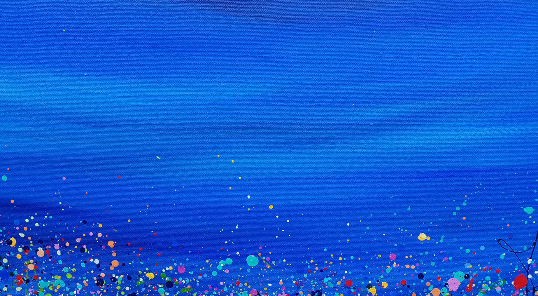 When Summer Calls - Abstract Painting by Lucy Moore