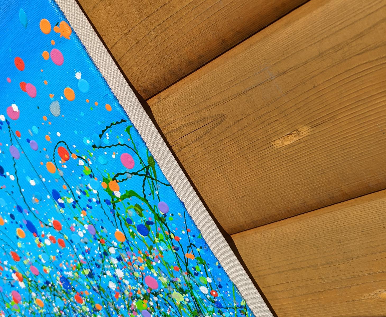 Cuando caen las noches de verano de Lucy Moore, Arte contemporáneo, Floral y Botánico en venta 3