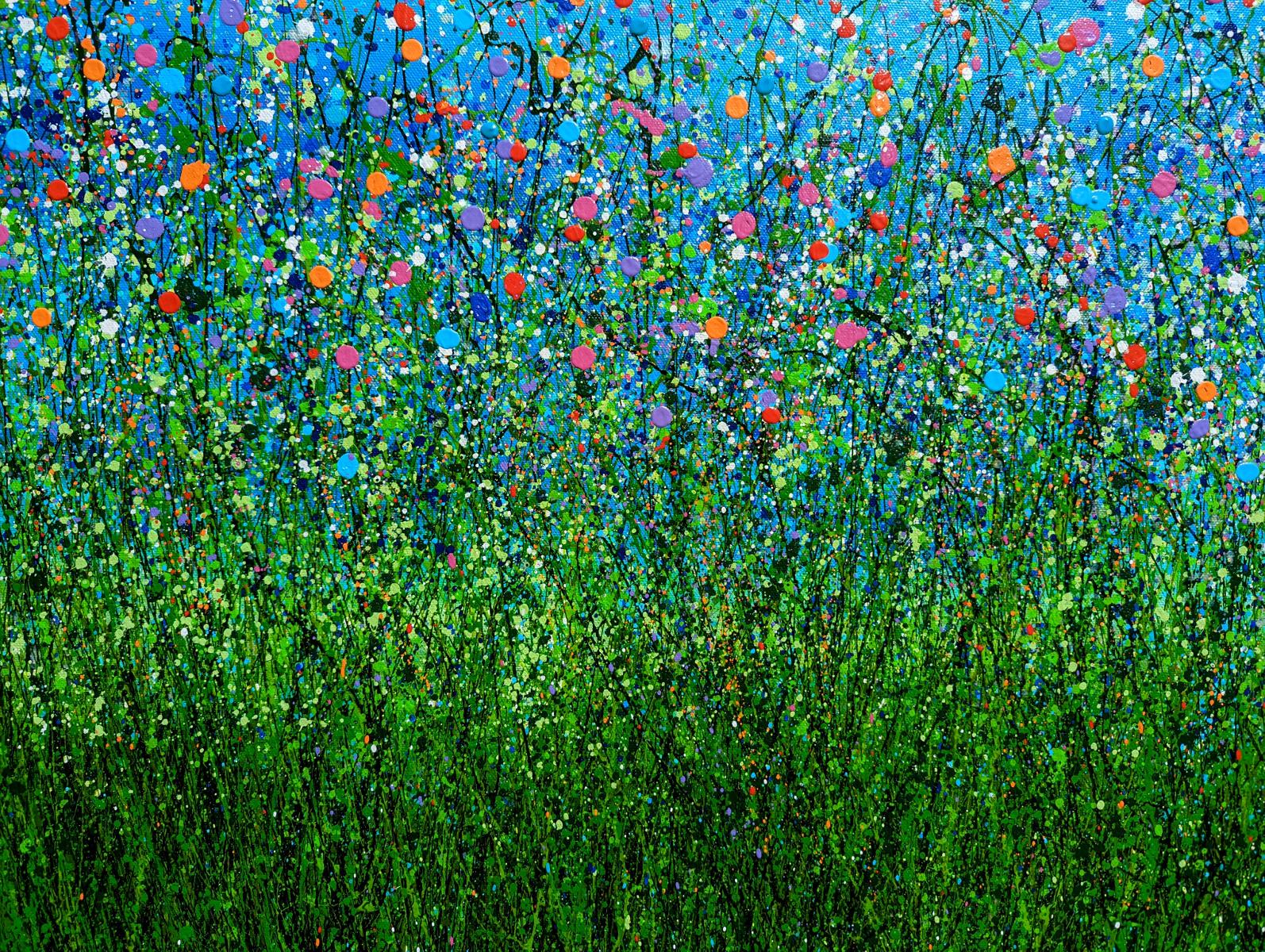 When Summer Nights Fall (Quelques nuits d'été) par Lucy Moore, art contemporain, fleur et botanique  en vente 5