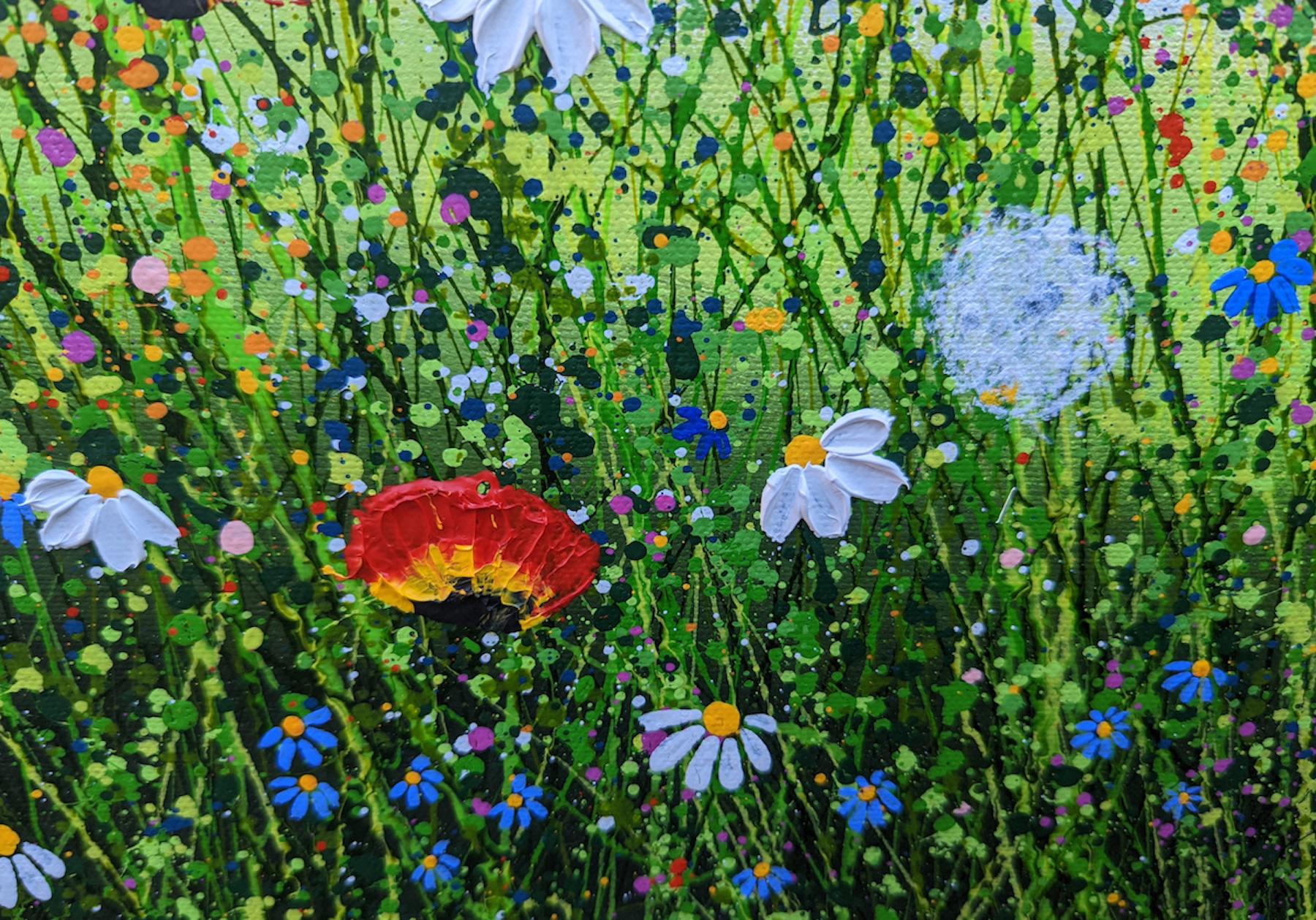 Where Wild Meadows Whisper #2 – By Lucy Moore [2022]
original and hand signed by the artist 
Acrylic on canvas
Image size: H:60 cm x W:97 cm
Complete Size of Unframed Work: H:60 cm x W:97 cm x D:1.9cm
Sold Unframed
Please note that insitu images are