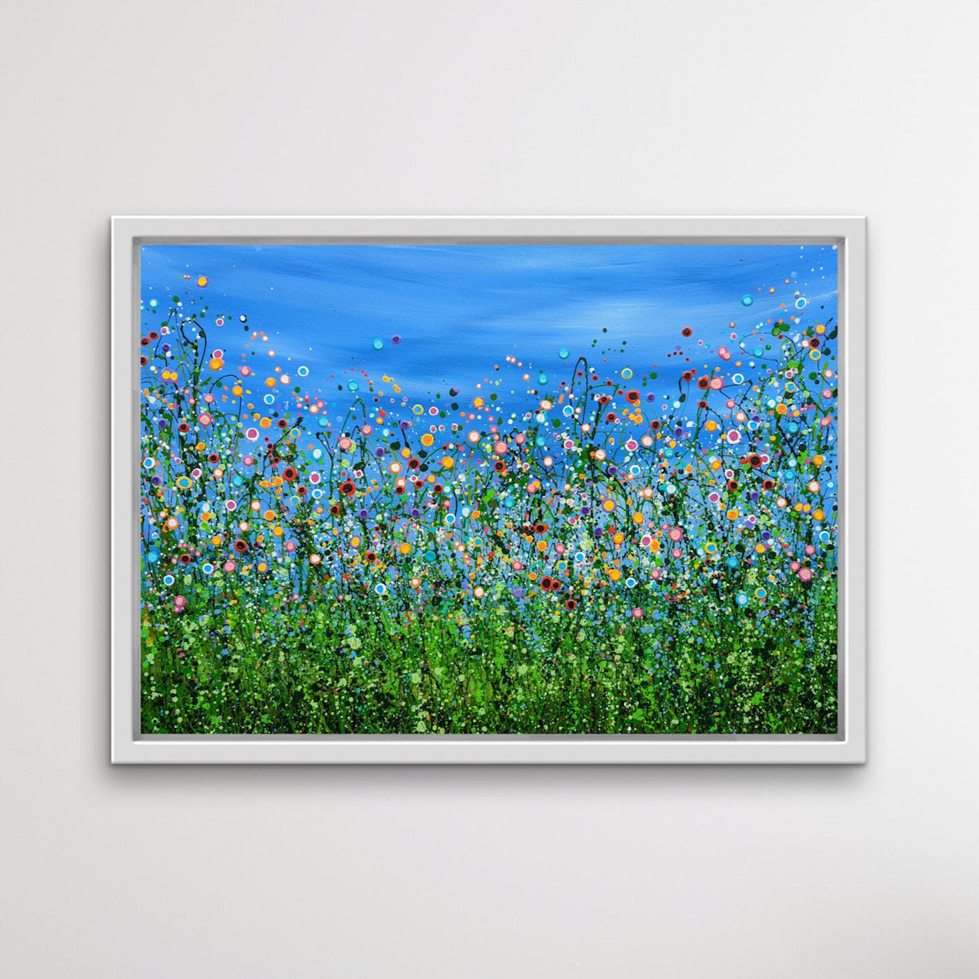 Prados silvestres #17 de Lucy Moore, Naturaleza, Paisaje, Arte floral en venta 2