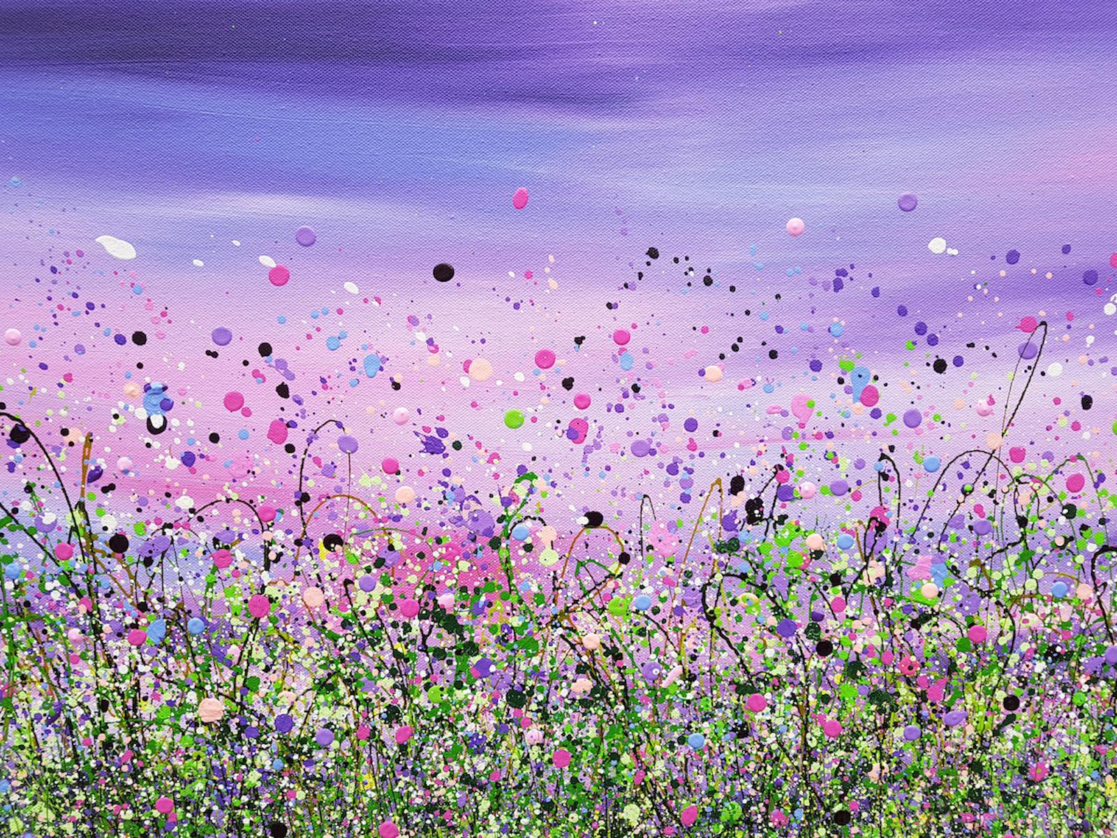 Wrapped Up In A Daydream #12 - Contemporary Painting by Lucy Moore