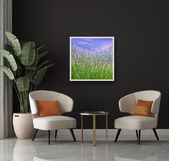 Wrapped Up In A Daydream #17, meadow art, original art, affordable art