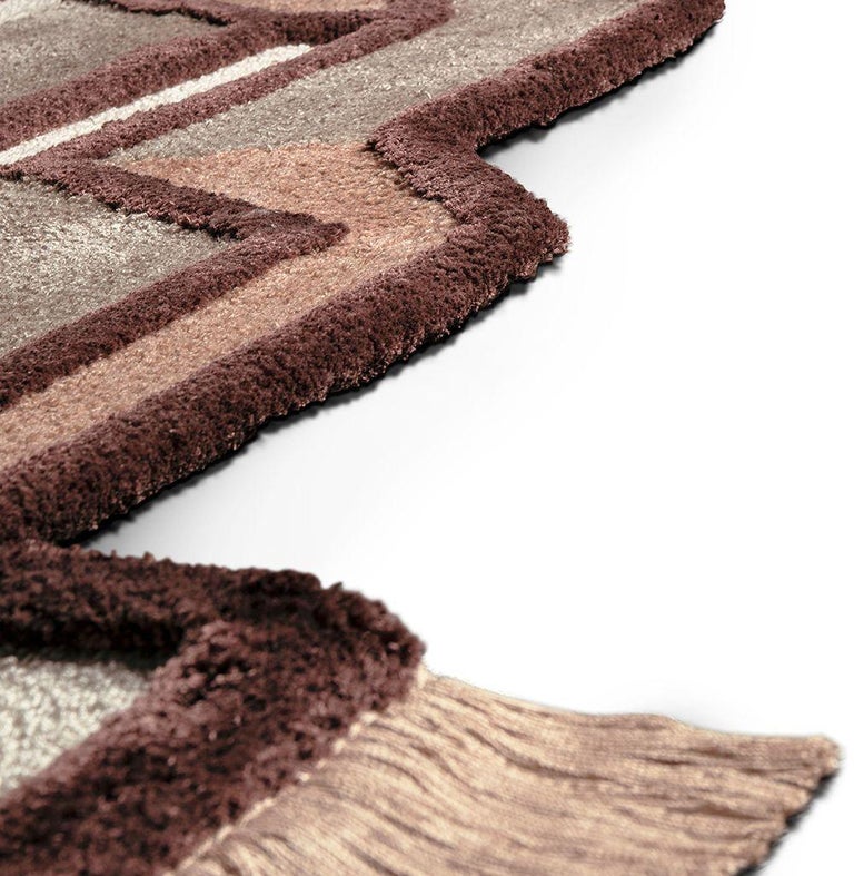 Lucy Rug in Hand-Tufted Wool and Botanical Silk by Rug'Society For Sale ...