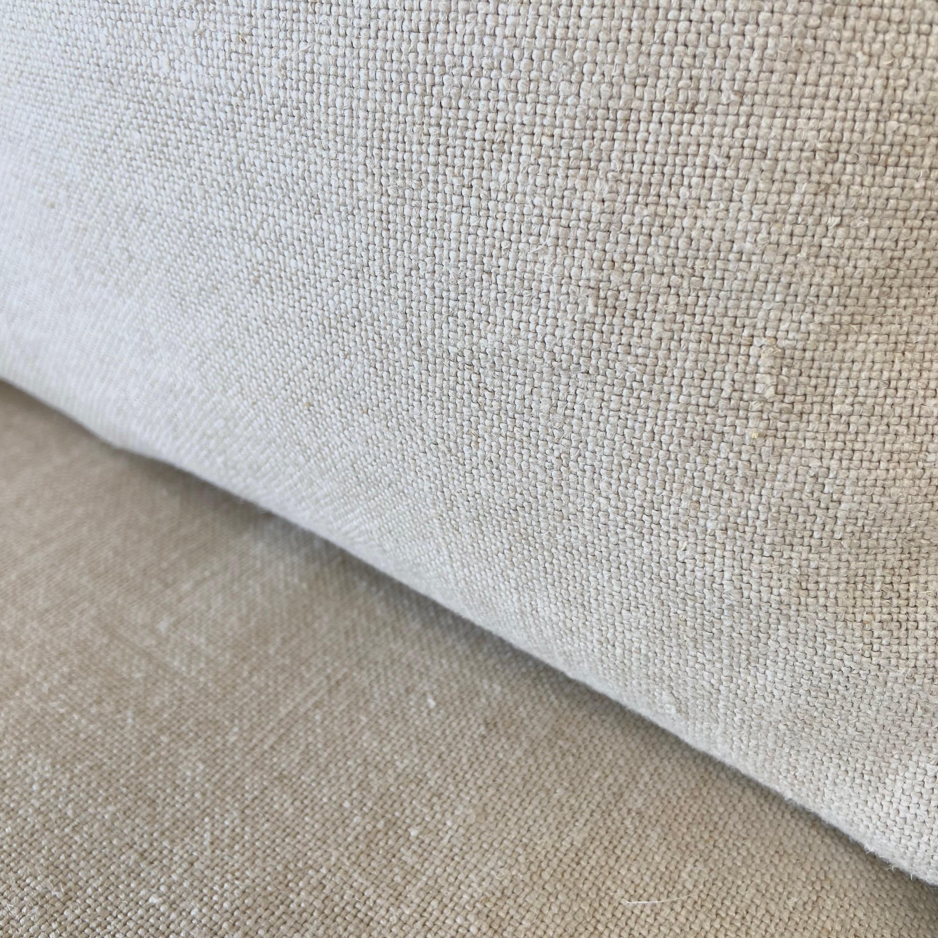 Lucy Slip Cover Chair in Oatmeal linen 1