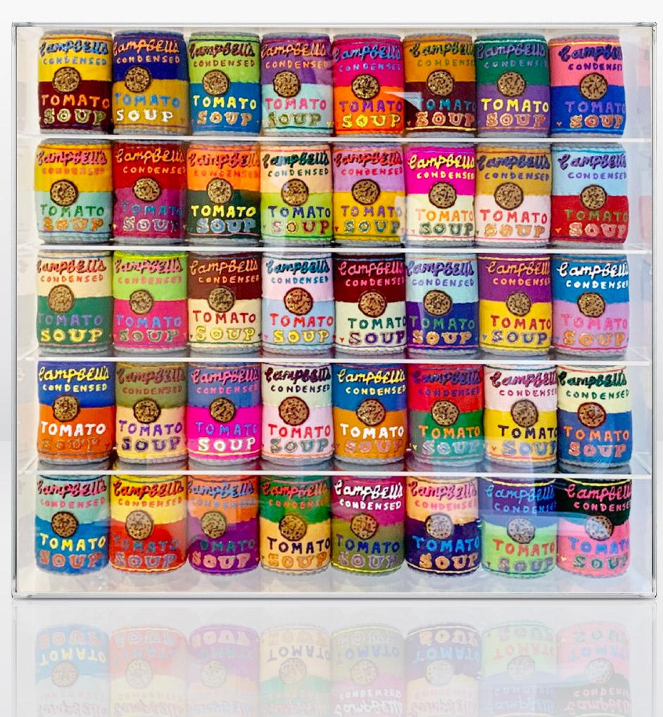 Soup-Ercalifragilistic - Mixed Media Art by Lucy Sparrow