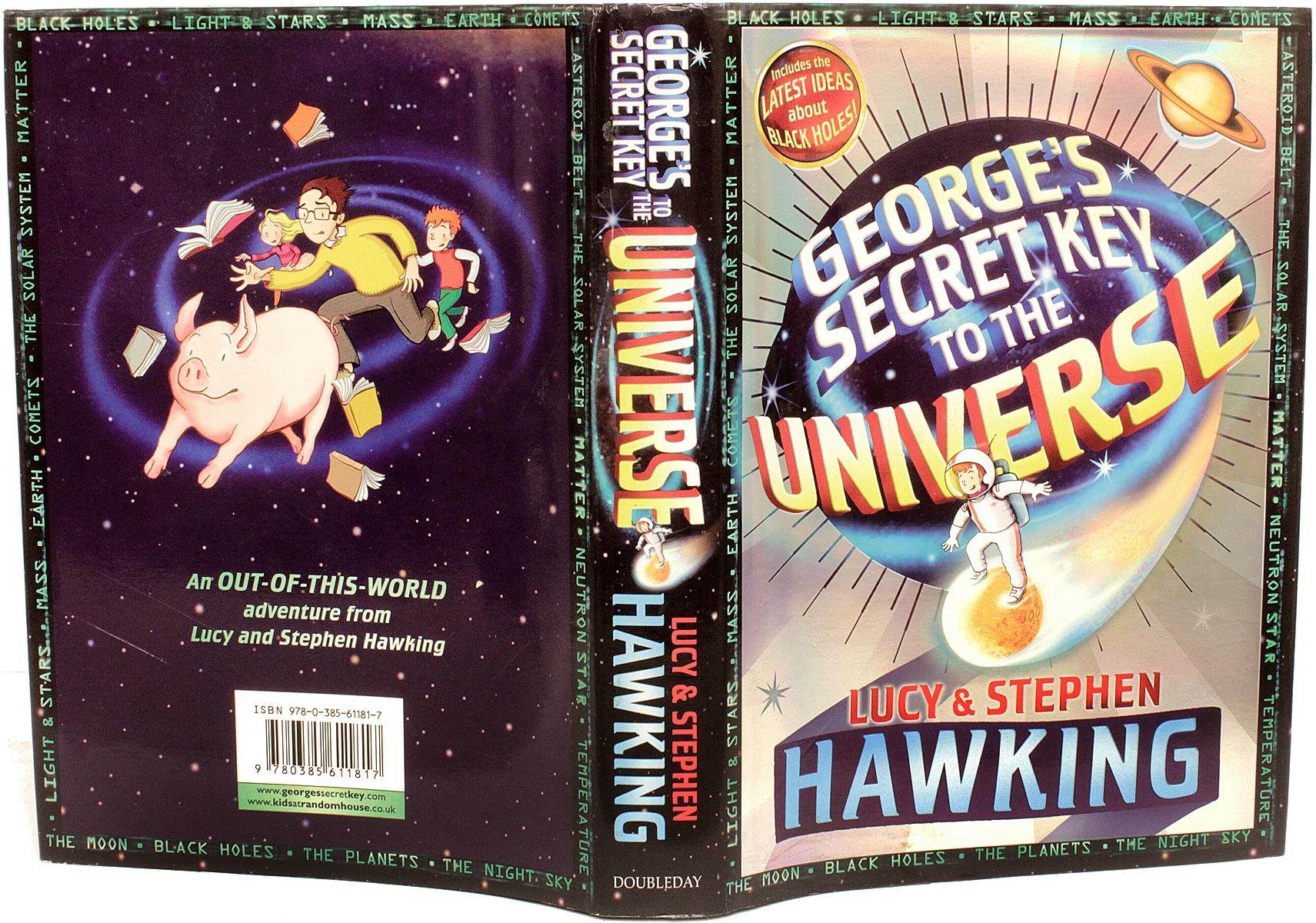 Britannique Lucy et Stephen Hawking. La clé secrète de George à l'Univers, 1ère édition, signée en vente