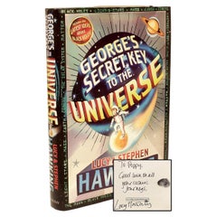 Lucy & Stephen Hawking. George's Secret Key to the Universe, 1st Ed, Signed