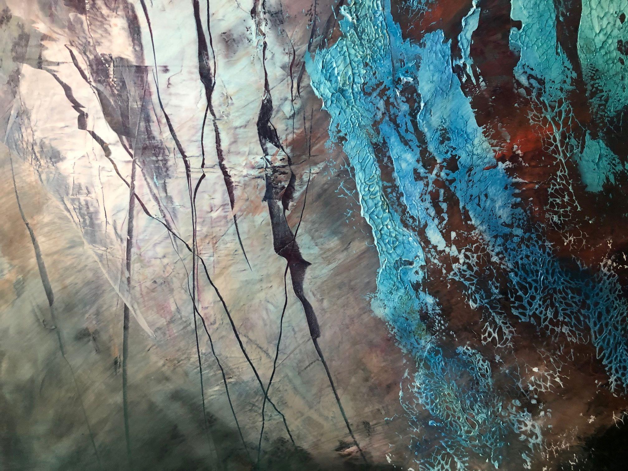 Das Kunstwerk ist in einem neuen Stil von Ludmila gemalt, aber gleichzeitig hat sie ihre einzigartige Technik auch in diesem Gemälde verwendet. Mane miracle Elemente sind in diesem Bild enthalten. Es ist reich an Details und Farben. Erstaunliches