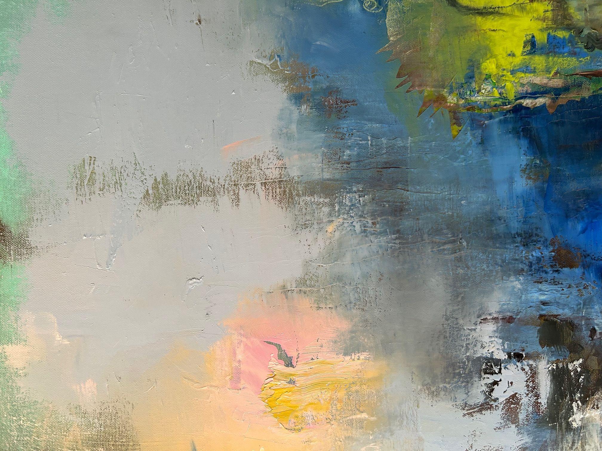 Abstrakt III, Gemälde, Öl auf Leinwand (Expressionismus), Painting, von Ludmila Budanov