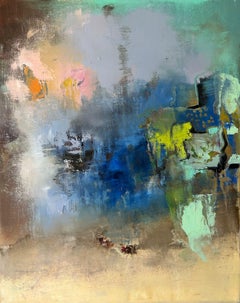 Abstrait III, Peinture, Huile sur toile