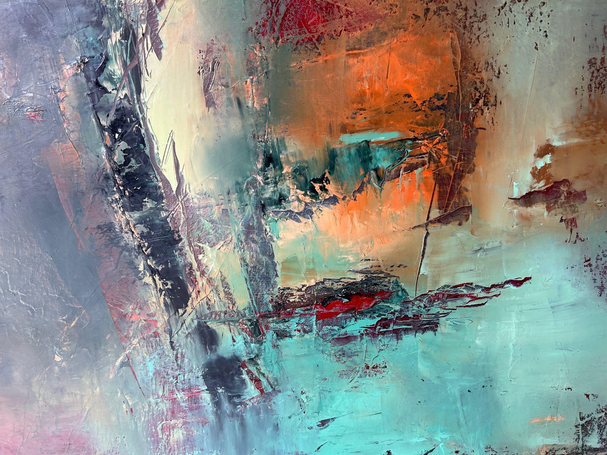 Choice, Gemälde, Öl auf Leinwand (Abstrakter Expressionismus), Painting, von Ludmila Budanov