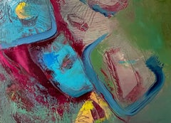 Ritmi colorati, Pittura, Olio su tela