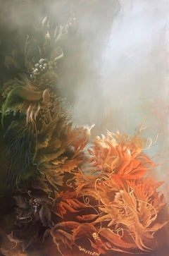 Juegos de crustáceos, Pintura, Óleo sobre lienzo