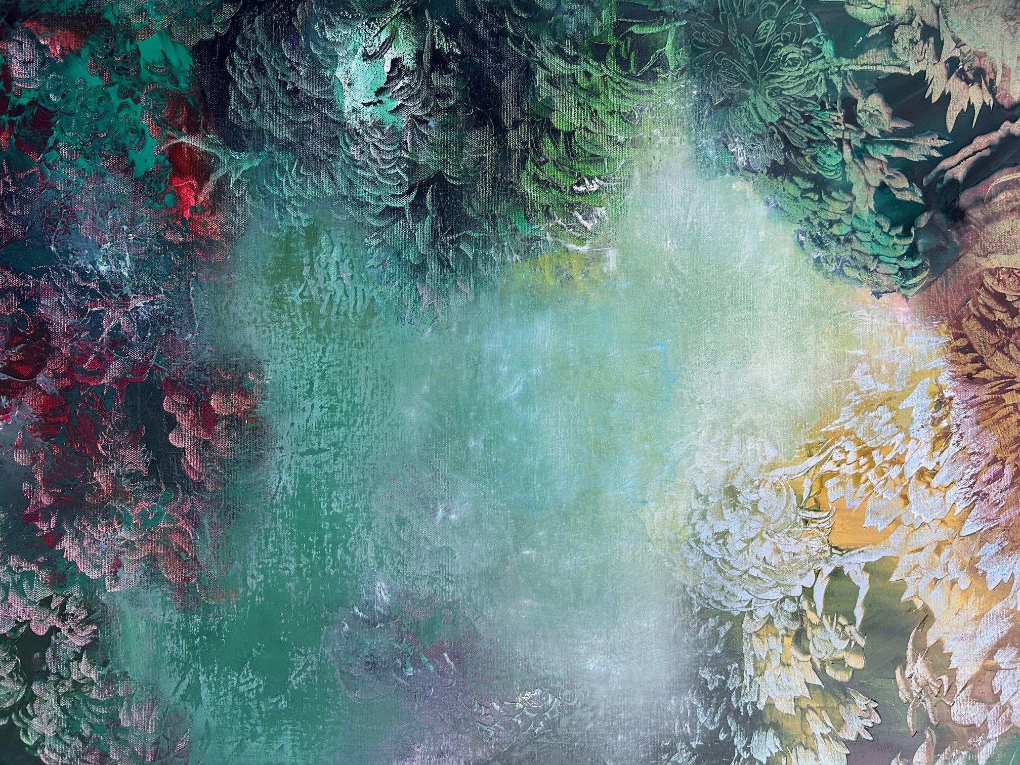 Dynamic abstraction, Painting, Oil on Canvas For Sale 1