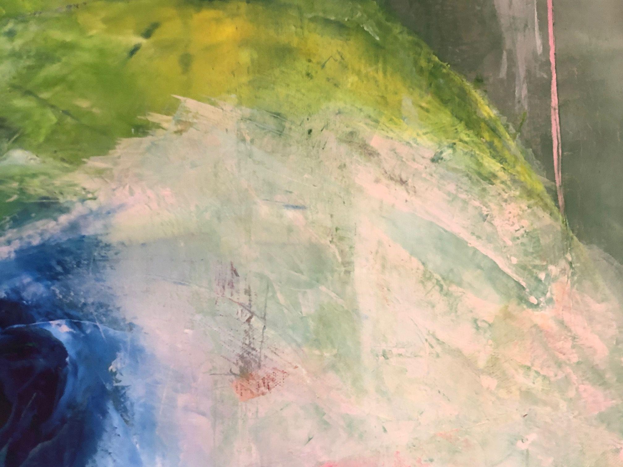 Eye, Gemälde, Öl auf Leinwand (Expressionismus), Painting, von Ludmila Budanov