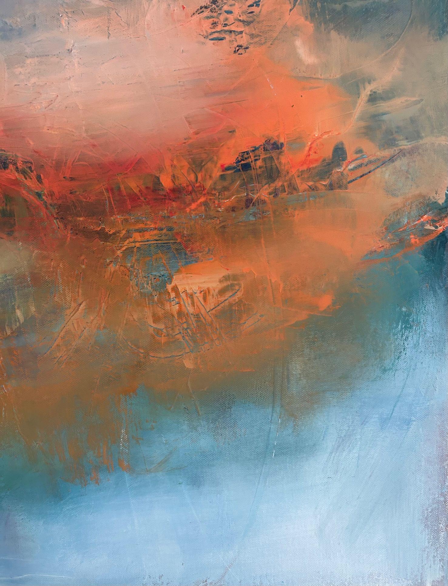 In the ups and downs, Painting, Oil on Canvas For Sale 3