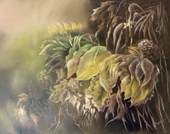 Leaves, Painting, Oil on Canvas