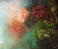 Fragancia nocturna XIV, Pintura, Óleo sobre lienzo