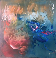 Night Fragrance XV, Painting, Oil on Canvas