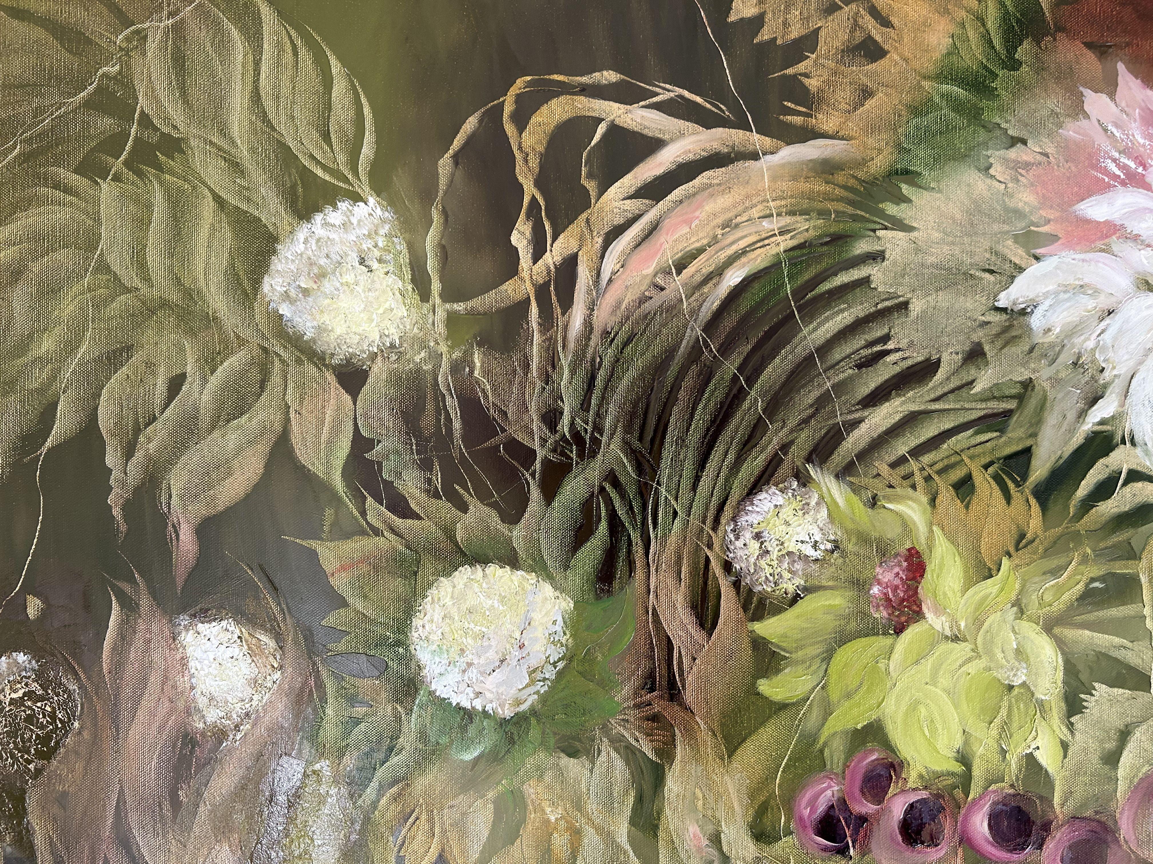 Night fragrance XVII, Gemälde, Öl auf Leinwand (Expressionismus), Painting, von Ludmila Budanov
