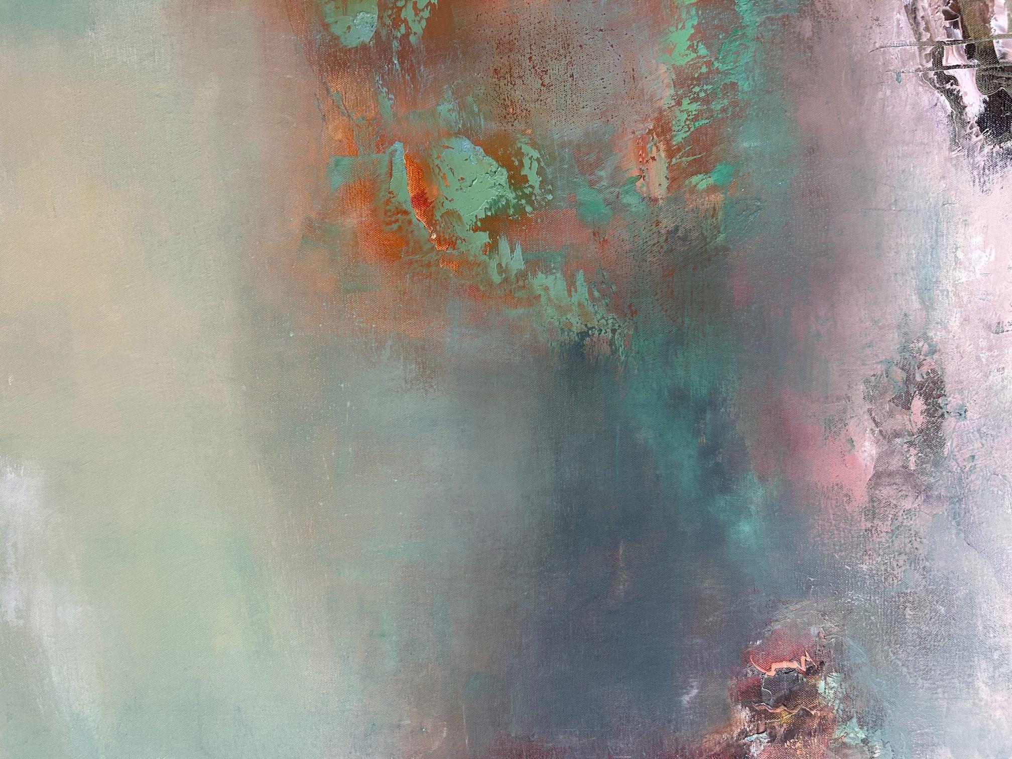 In meiner Ölmalerei habe ich mein Herz auf die Leinwand übertragen und eine Traumlandschaft voller Emotionen und Bewegung geschaffen. Mit einer Mischung aus abstrakten Strichen und expressionistischer Kraft versuchte ich, die Essenz von Aufruhr und