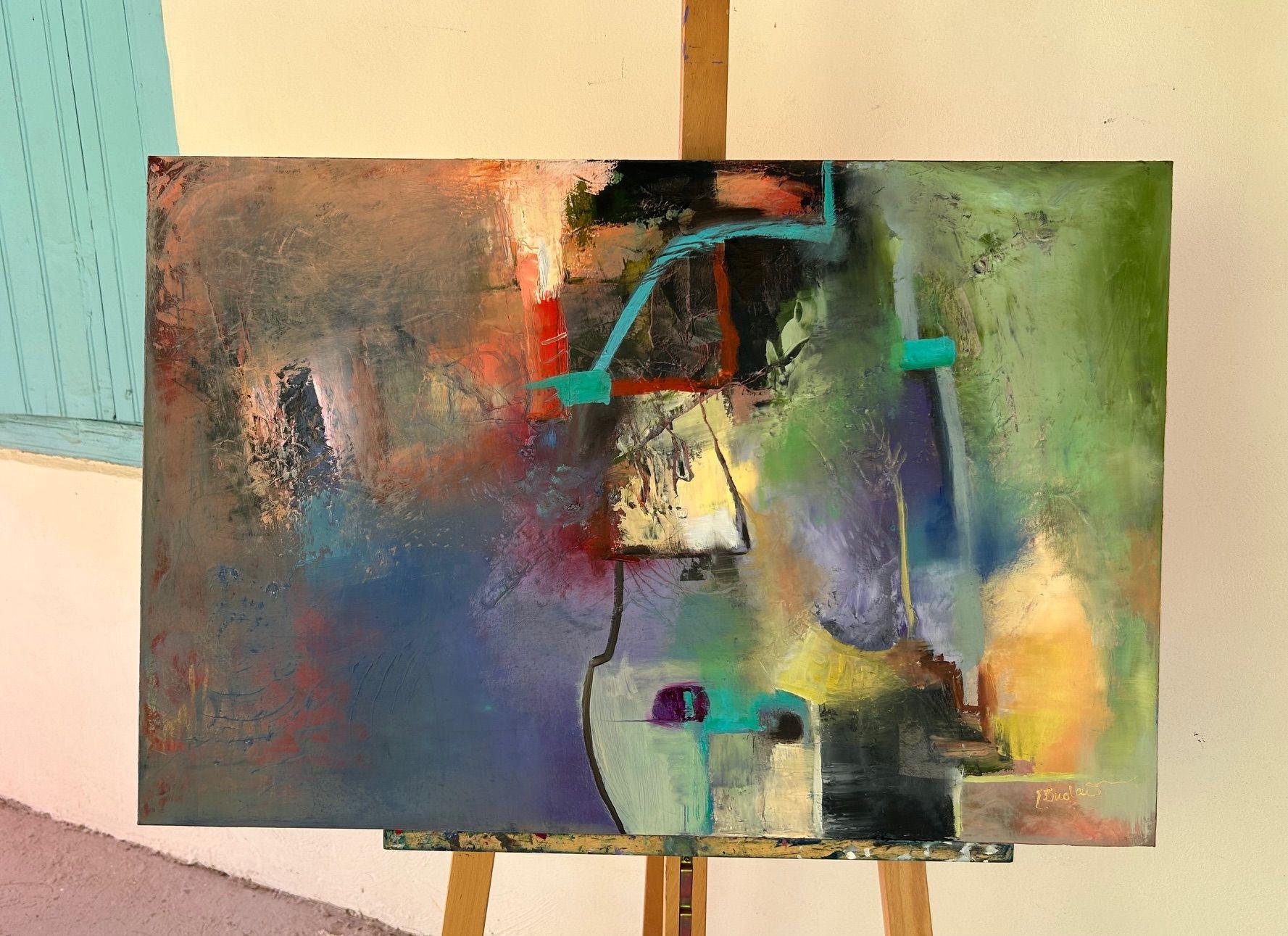 Storm of Thoughts, Gemälde, Öl auf Leinwand im Angebot 1