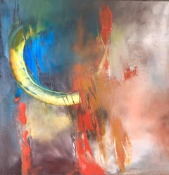 UP AND DOWN, Painting, Oil on Canvas