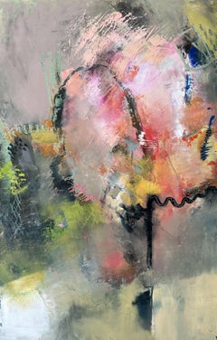 Vibrations, peinture, huile sur toile