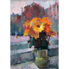 Otoño. 2011, óleo sobre cartón, 48x35 cm
