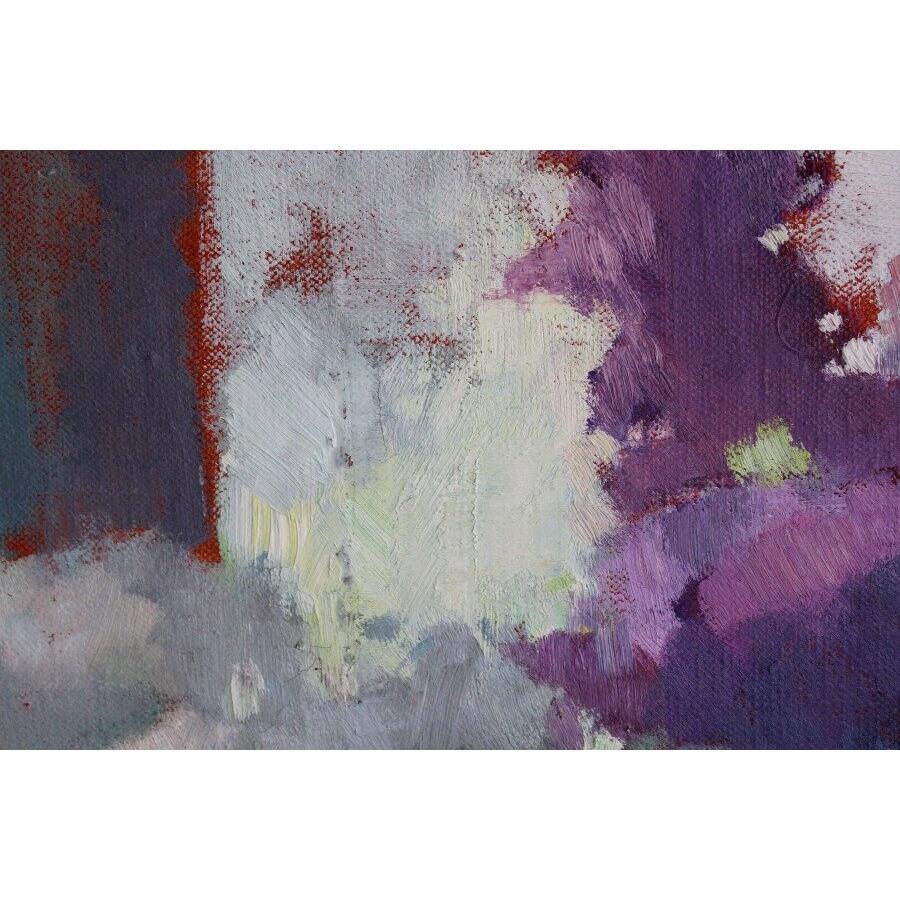Lillà. 2001, olio su tela, 70x90 cm in vendita 3
