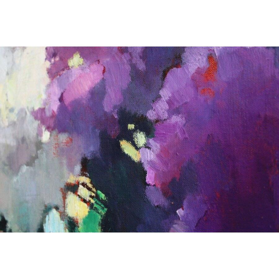 Lillà. 2001, olio su tela, 70x90 cm in vendita 4