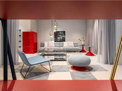 Lud'o Side Table in wood panels by Patricia Urquiola for Cappellini