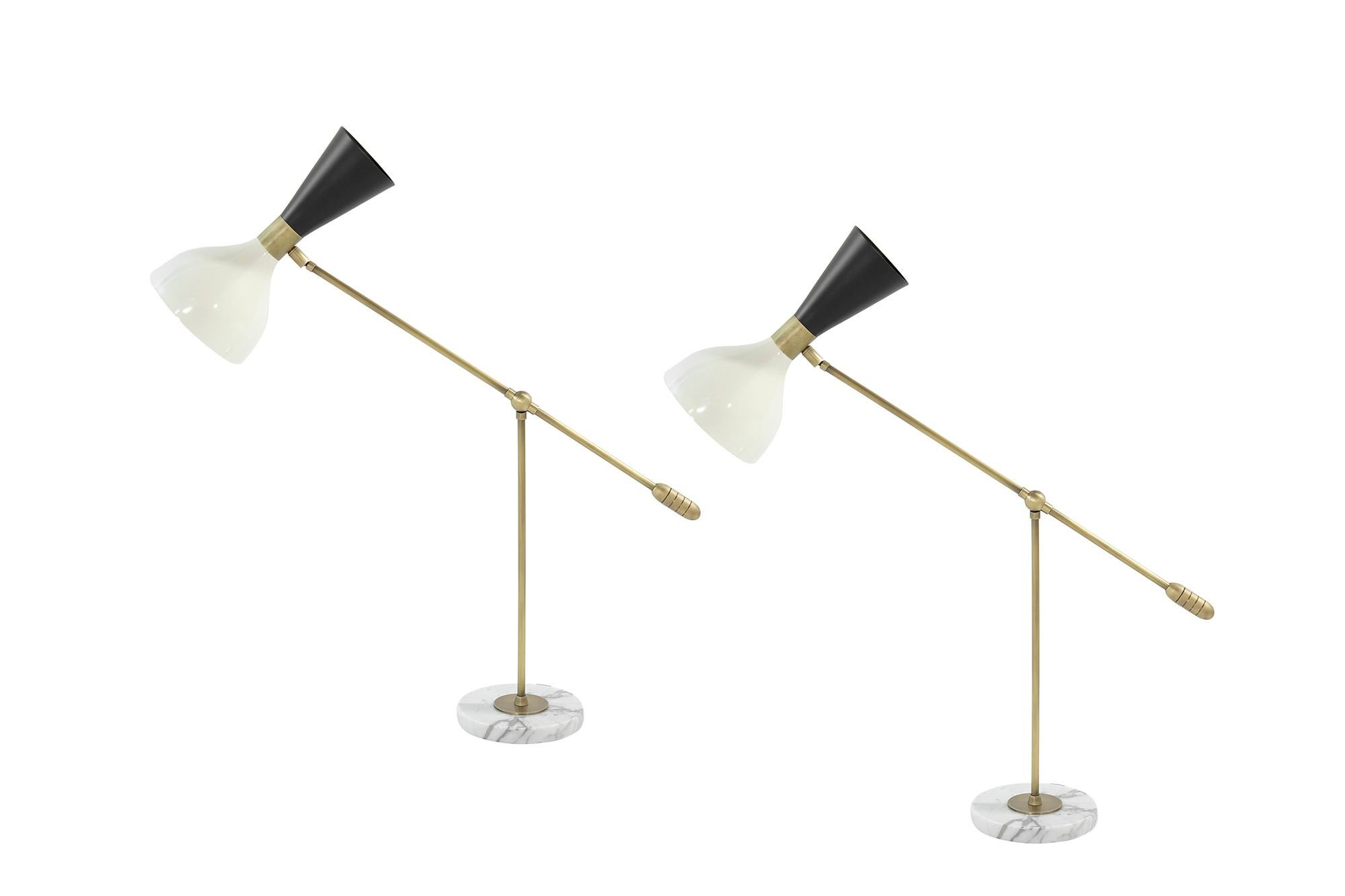 Américain Lampes de table « Ludo » en vente