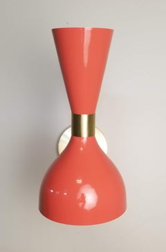 LUDO Articulated Wall Sconce or Lamp inEnamel & Brass, Blueprint Lighting