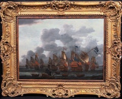 The Battle Of Texel, 17th Century Attributed to Ludolf I Backhuysen (1630-1708)