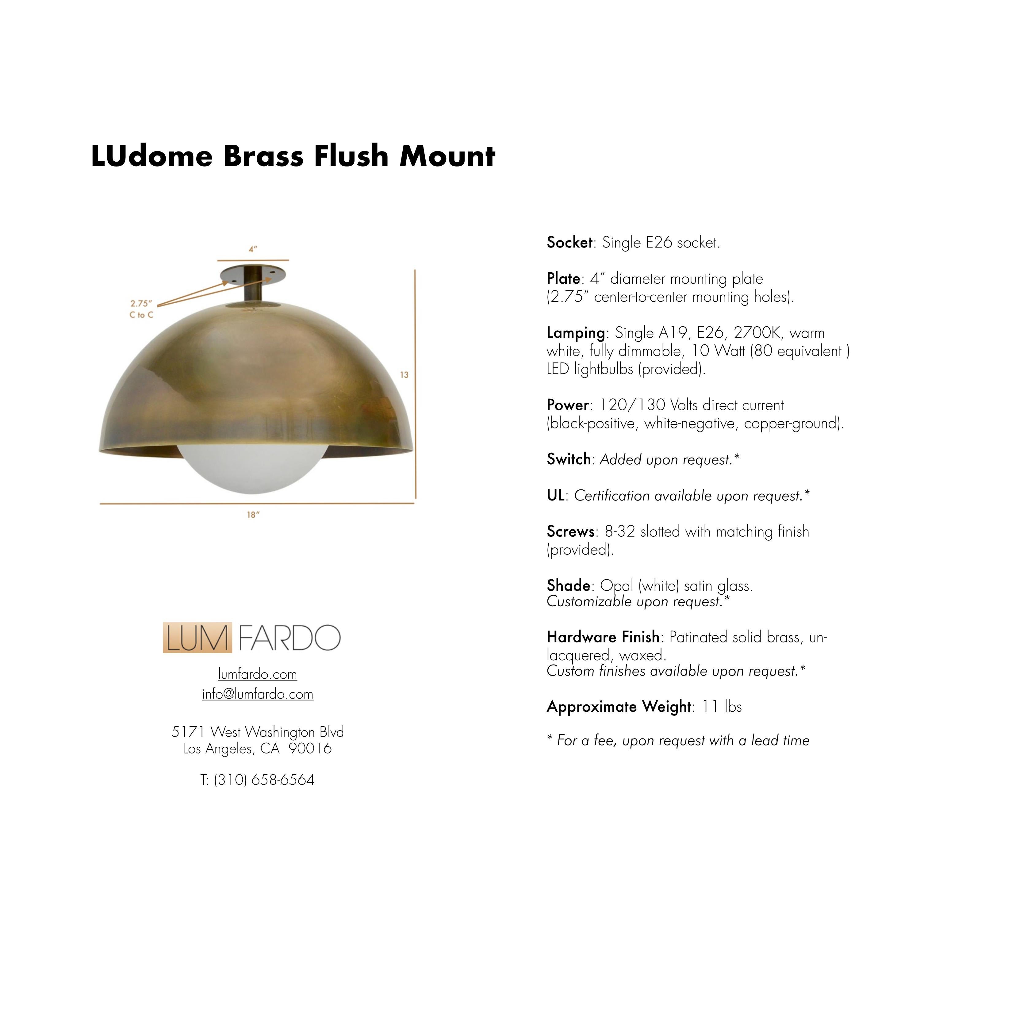 LUdome Flush Mount For Sale 12